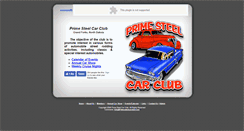 Desktop Screenshot of primesteelcarclub.com